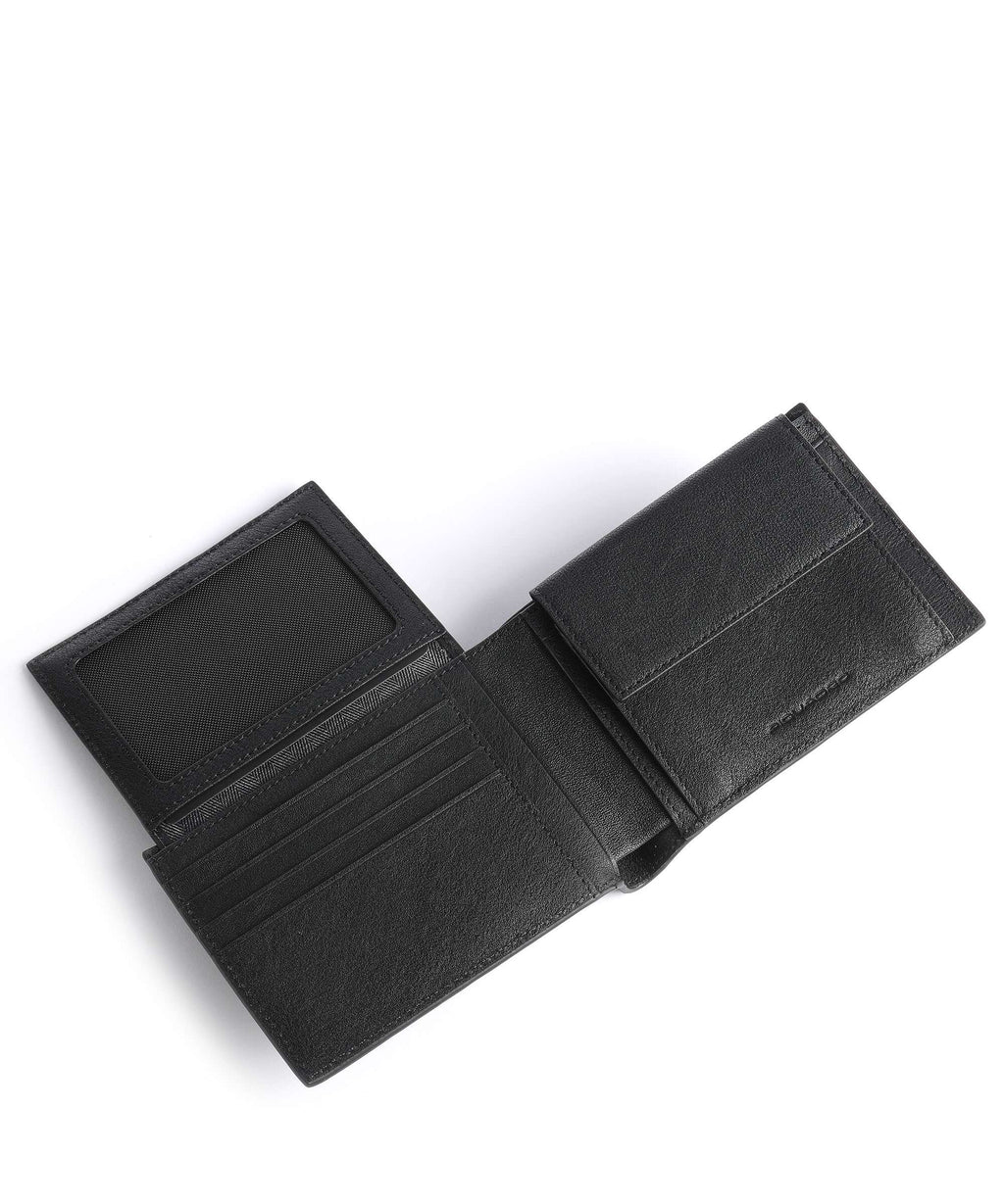 Piquadro Black Square Wallet black