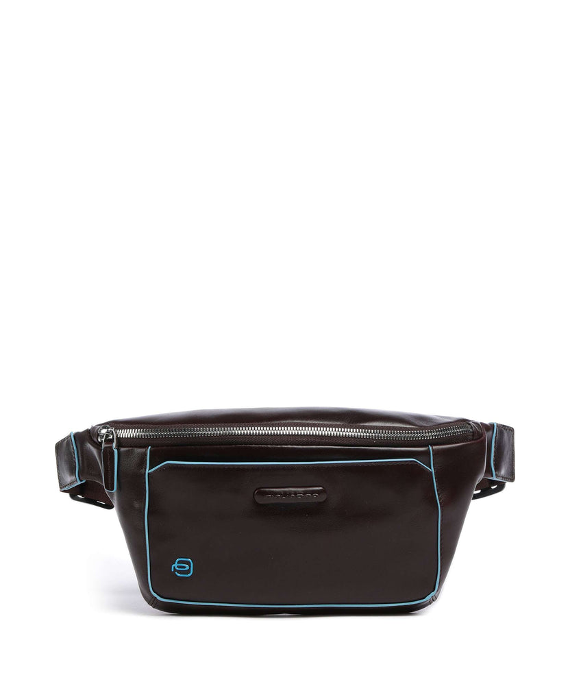 Piquadro Blue Square Fanny pack mahogany