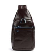 Piquadro Blue Square Plecak na jedno ramię mahogany