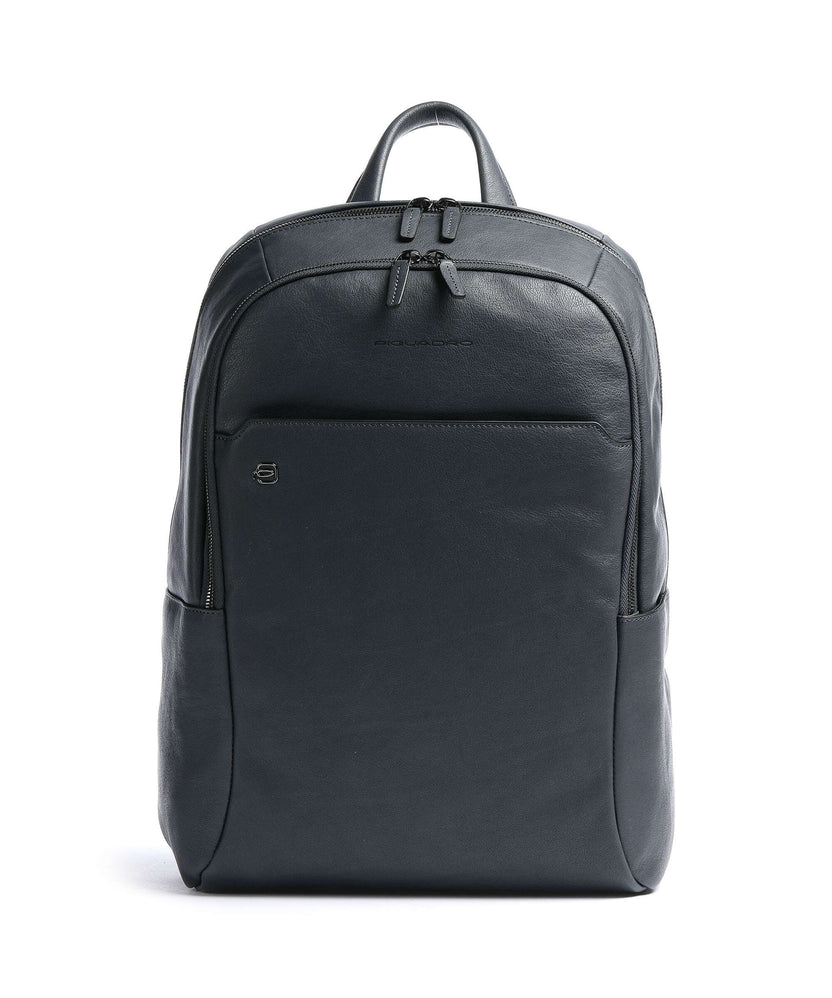 Piquadro Black Square Laptop backpack blue ocean