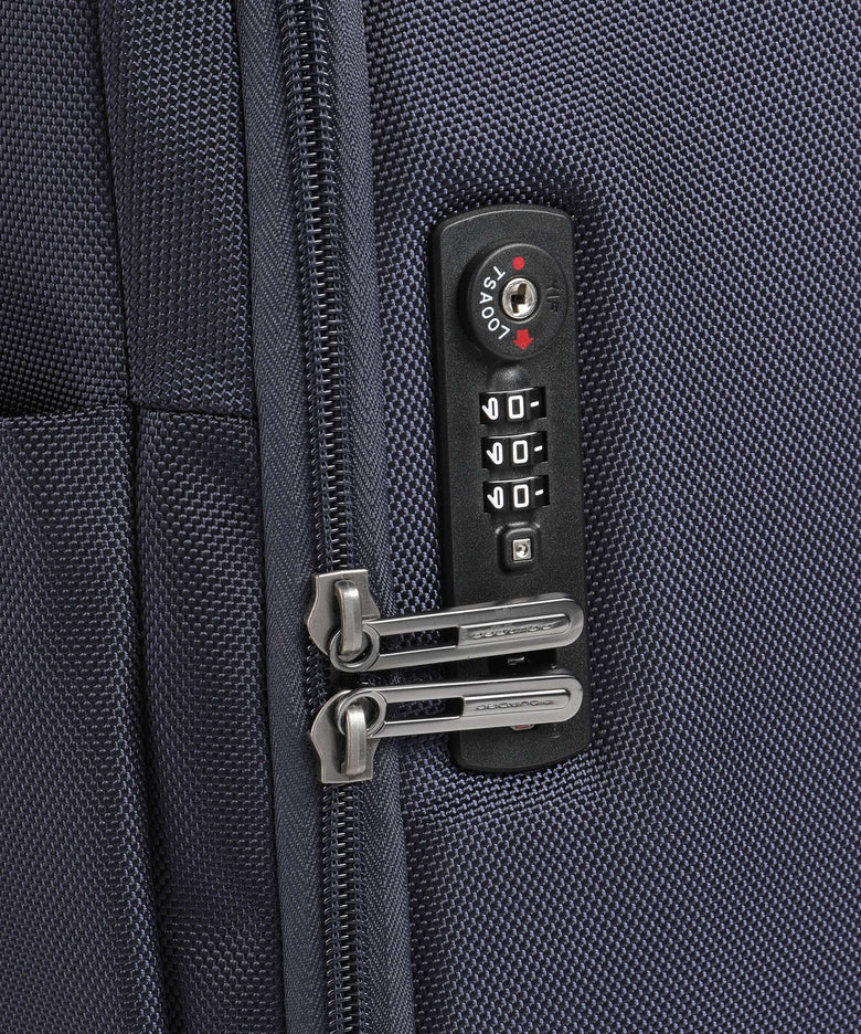 Piquadro Spinner (4 wheels) blue