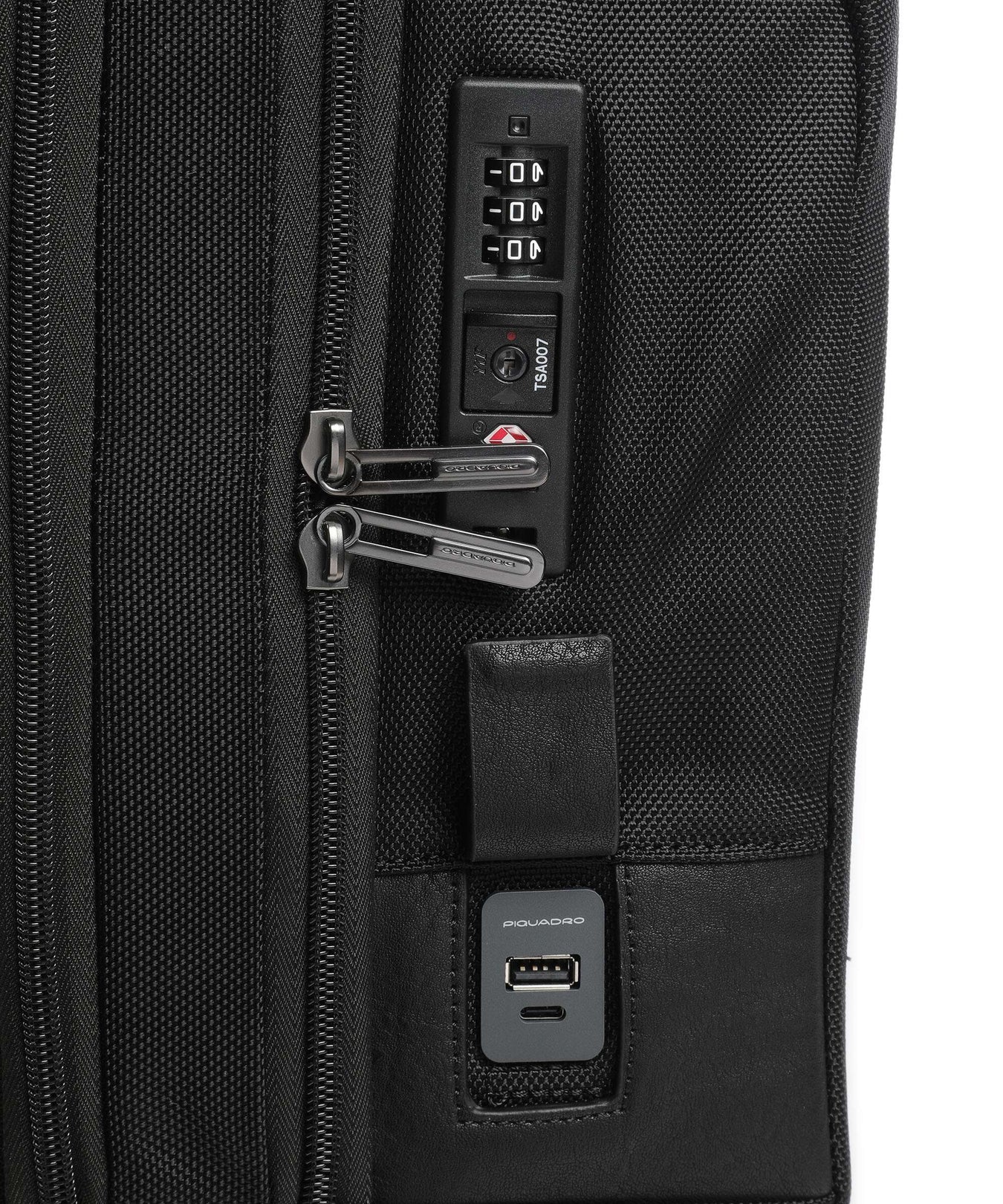 Piquadro Rolling briefcase black