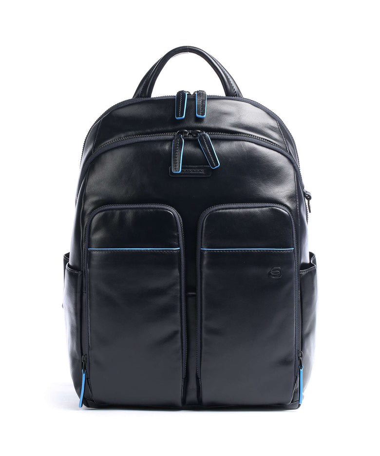 Piquadro Blue Square Revamp Laptop backpack blue