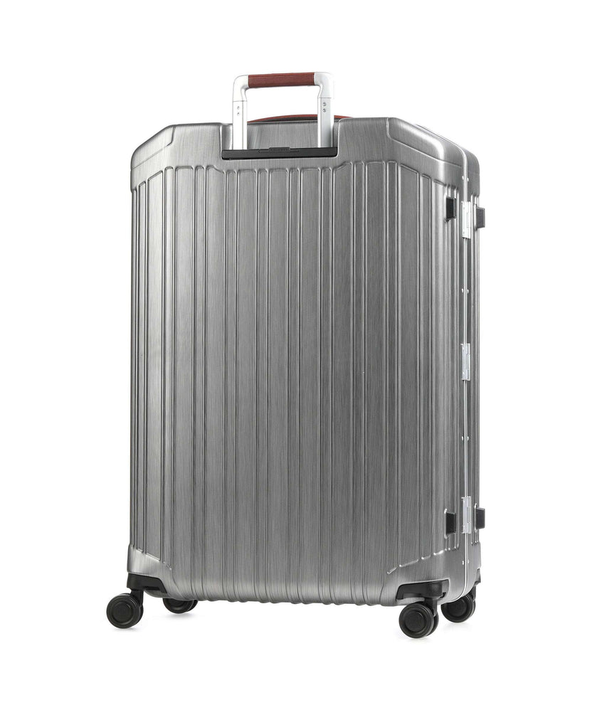 Piquadro PQLM Spinner (4 wheels) black/natural tan