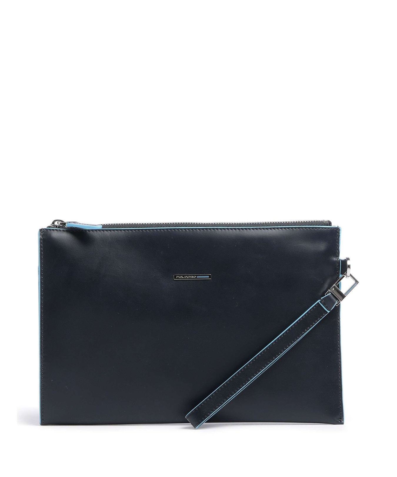 Piquadro Blue Square Wristlet blue