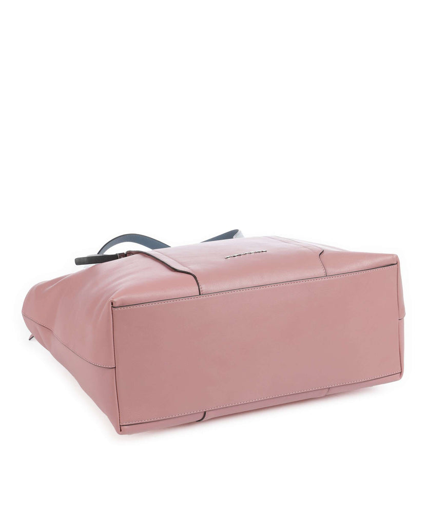 Piquadro Circle Tote bag rosa grigio