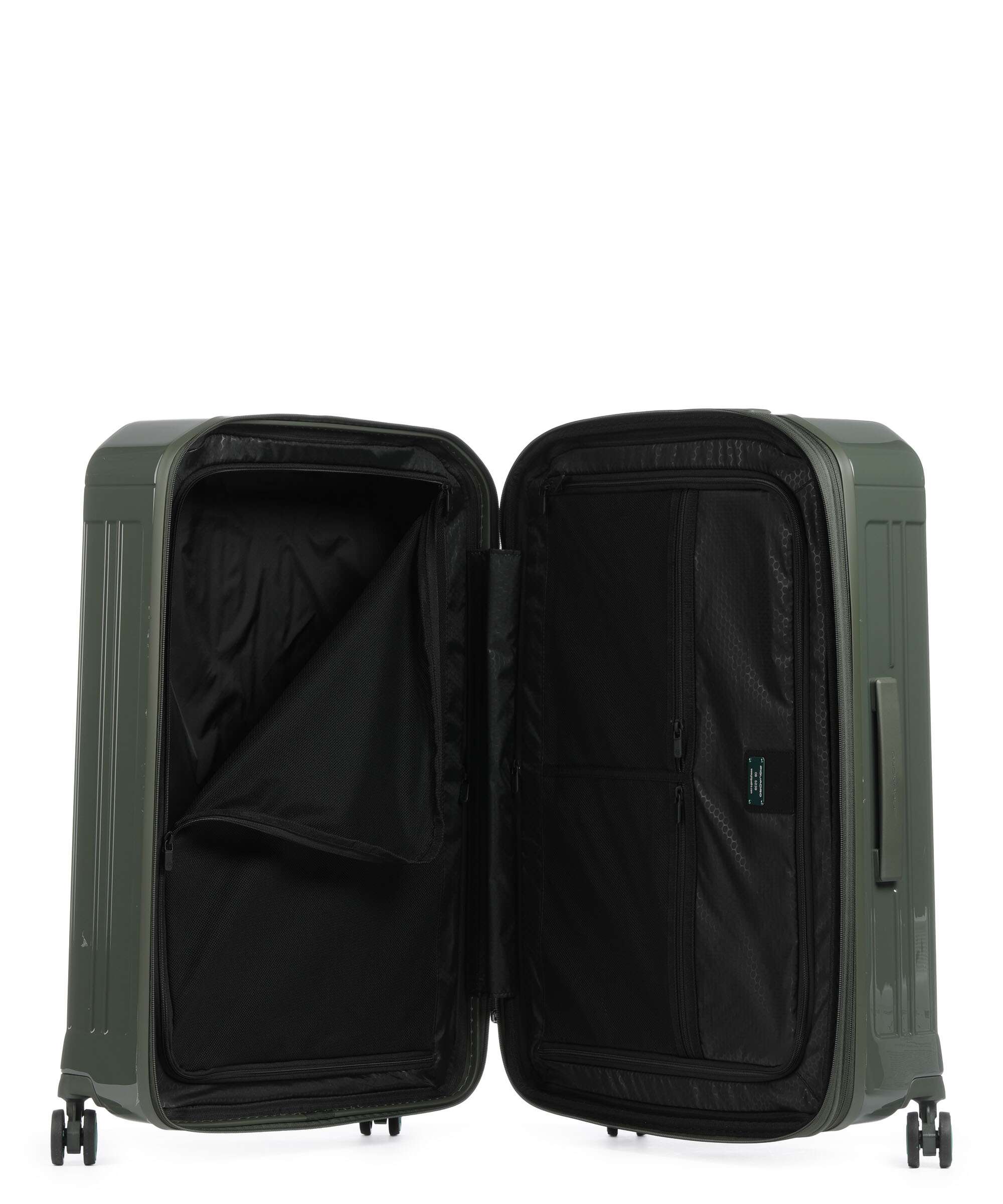 Piquadro PQ Light M Spinner (4 wheels) verde