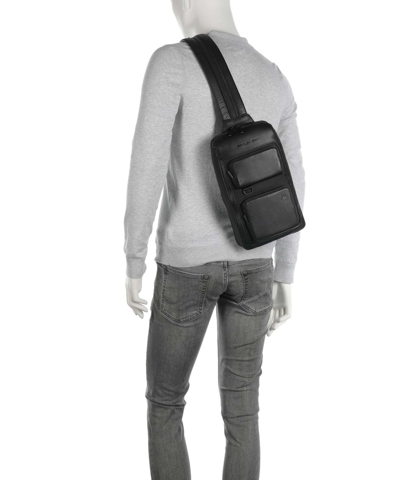 Piquadro Liko Sling bag nero