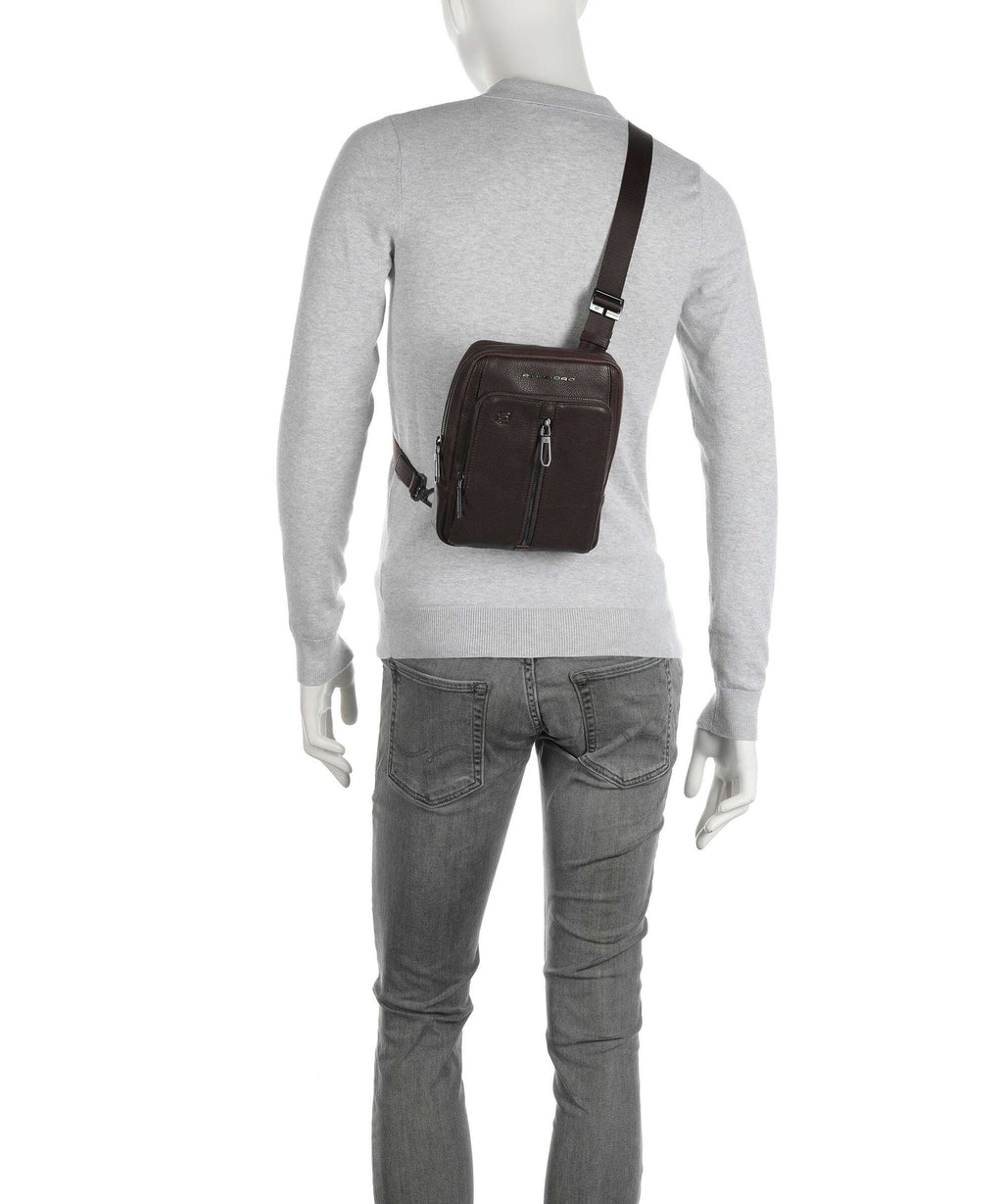 Piquadro Wollem Crossbody bag testa moro