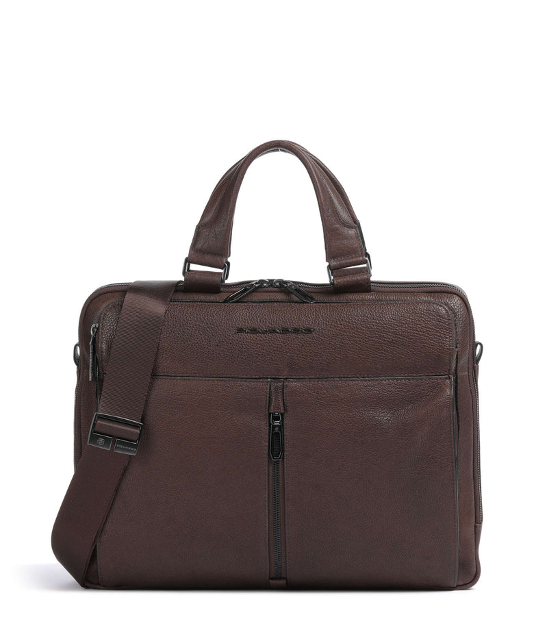 Piquadro Wollem Laptop bag testa moro