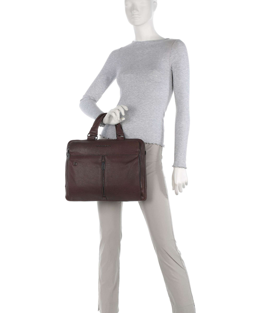Piquadro Wollem Laptop bag testa moro