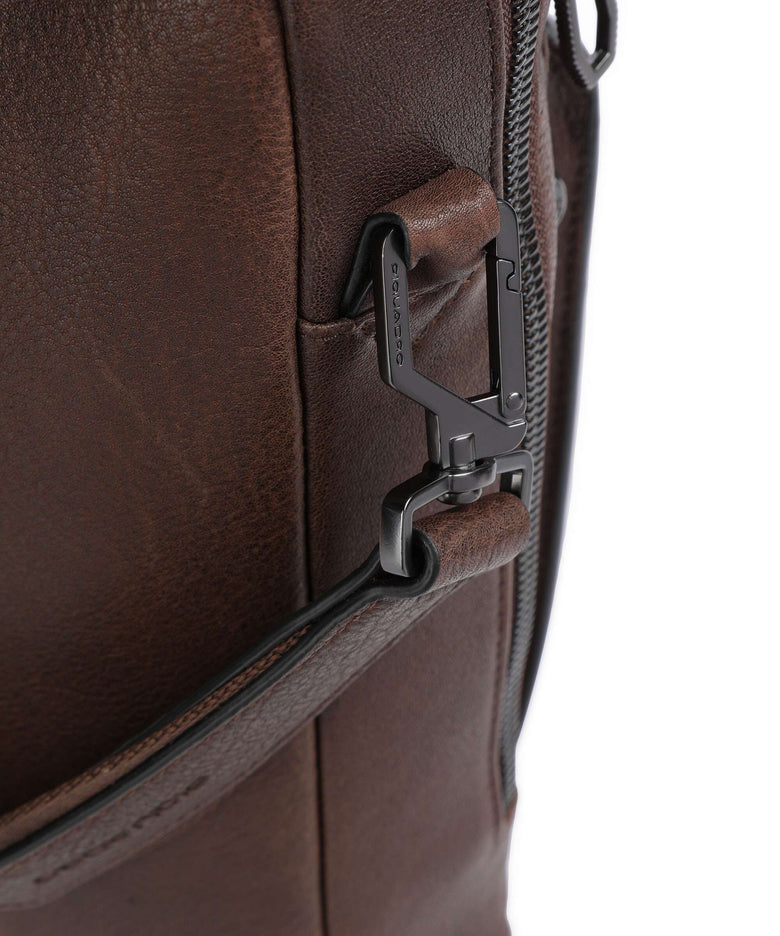 Piquadro Wollem Laptop bag testa moro