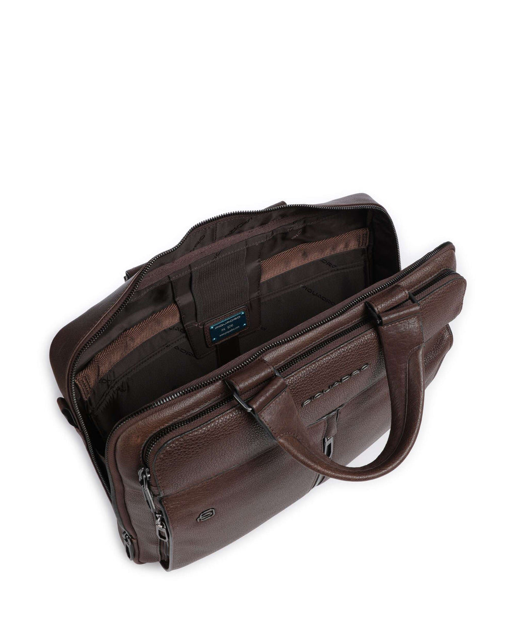 Piquadro Wollem Laptop bag testa moro