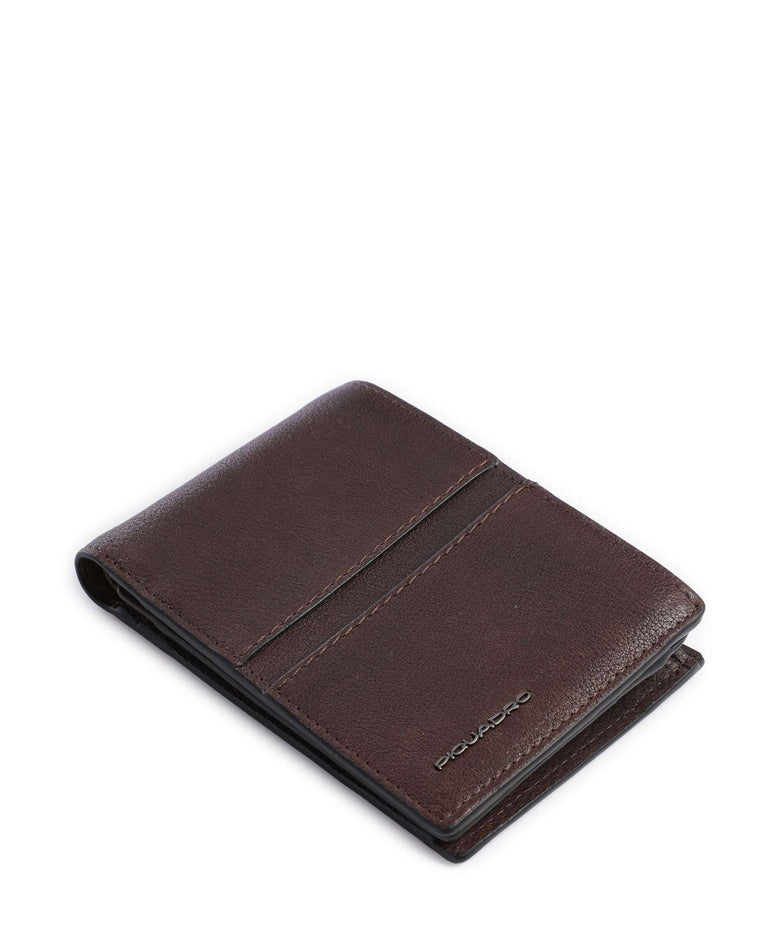 Piquadro Wollem RFID Wallet testa moro