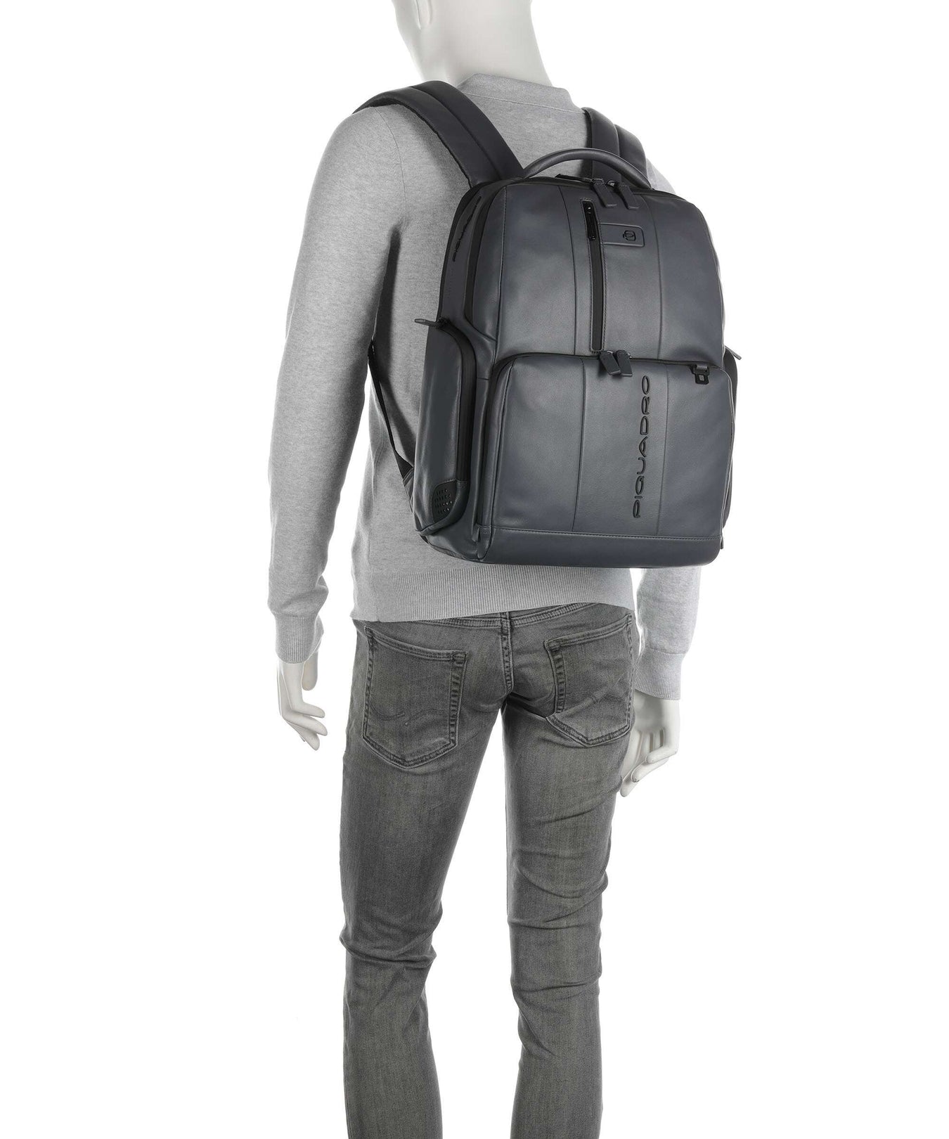 Piquadro Urban LED Laptop backpack grigio