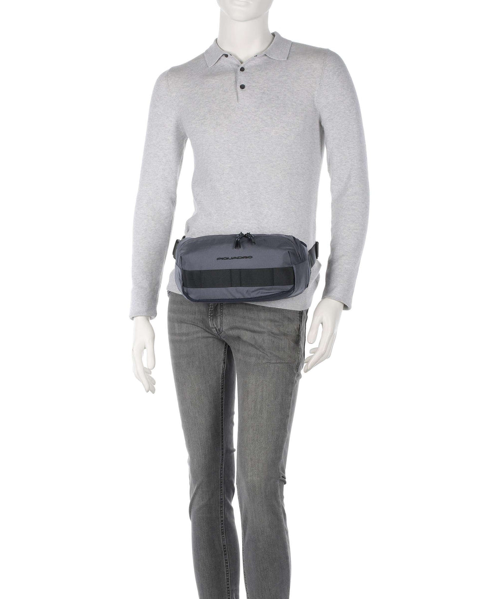 Piquadro Arne Belt bag blu nebbia
