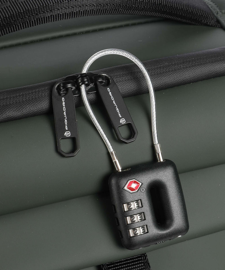 Piquadro C20W Spinner (4 wheels) verde foresta