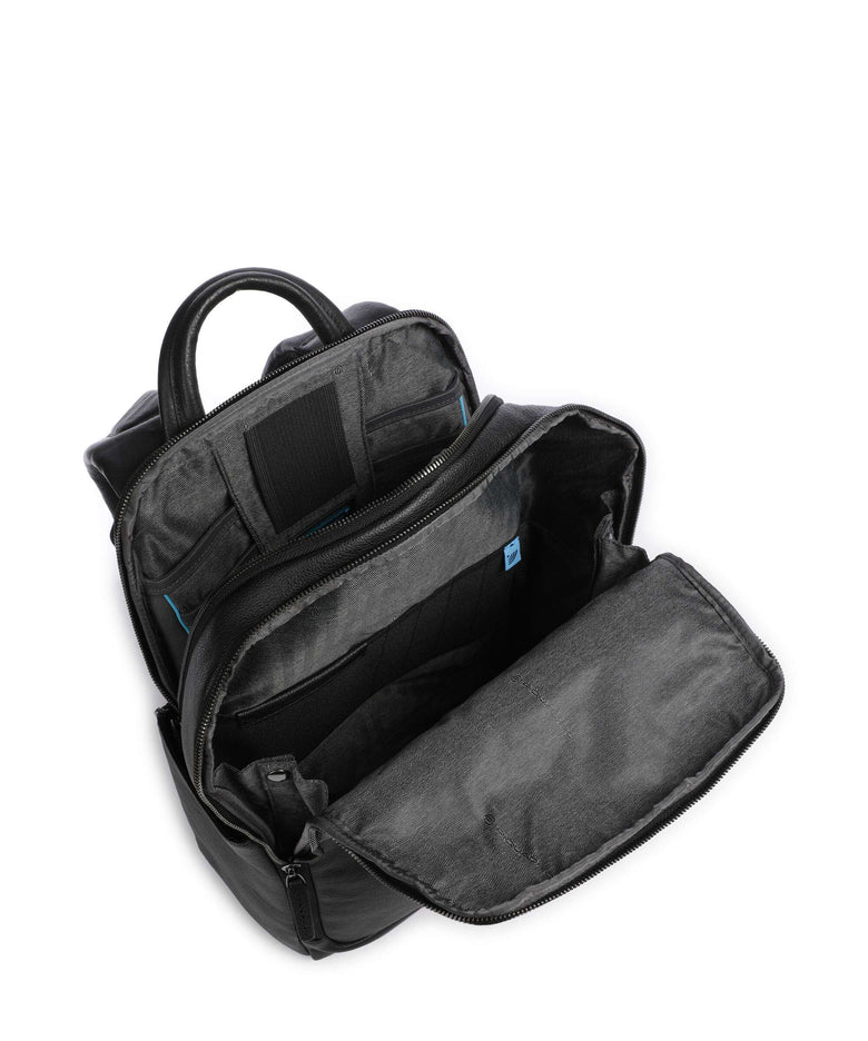 Piquadro Black Square Backpack nero