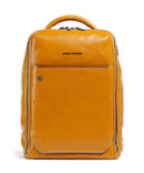 Piquadro Blue Square Backpack giallo zafferano