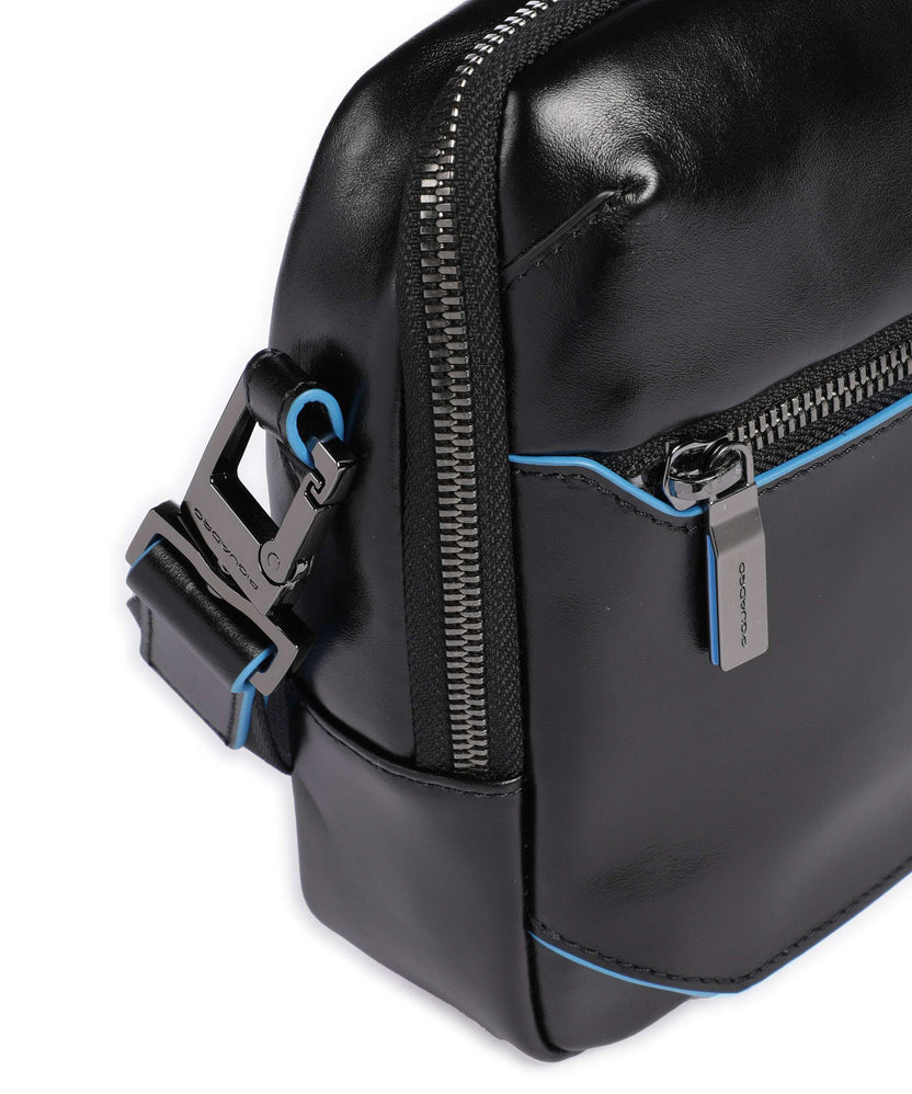 Piquadro Blue Square Crossbody bag nero