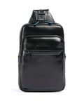Piquadro Blue Square Sling bag nero