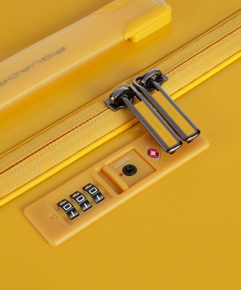 Piquadro POP Spinner (4 wheels) yellow