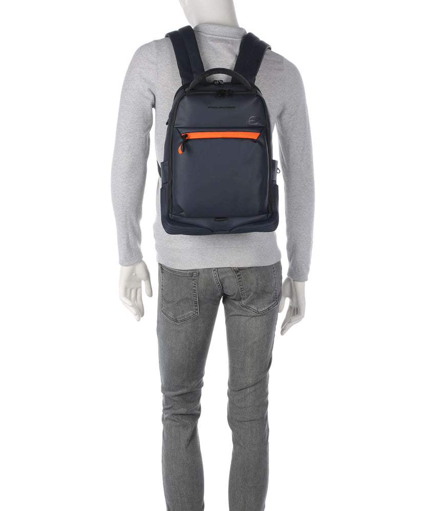 Piquadro Corner Special Backpack blue