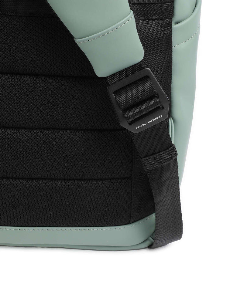 Piquadro Corner Special Backpack sage green