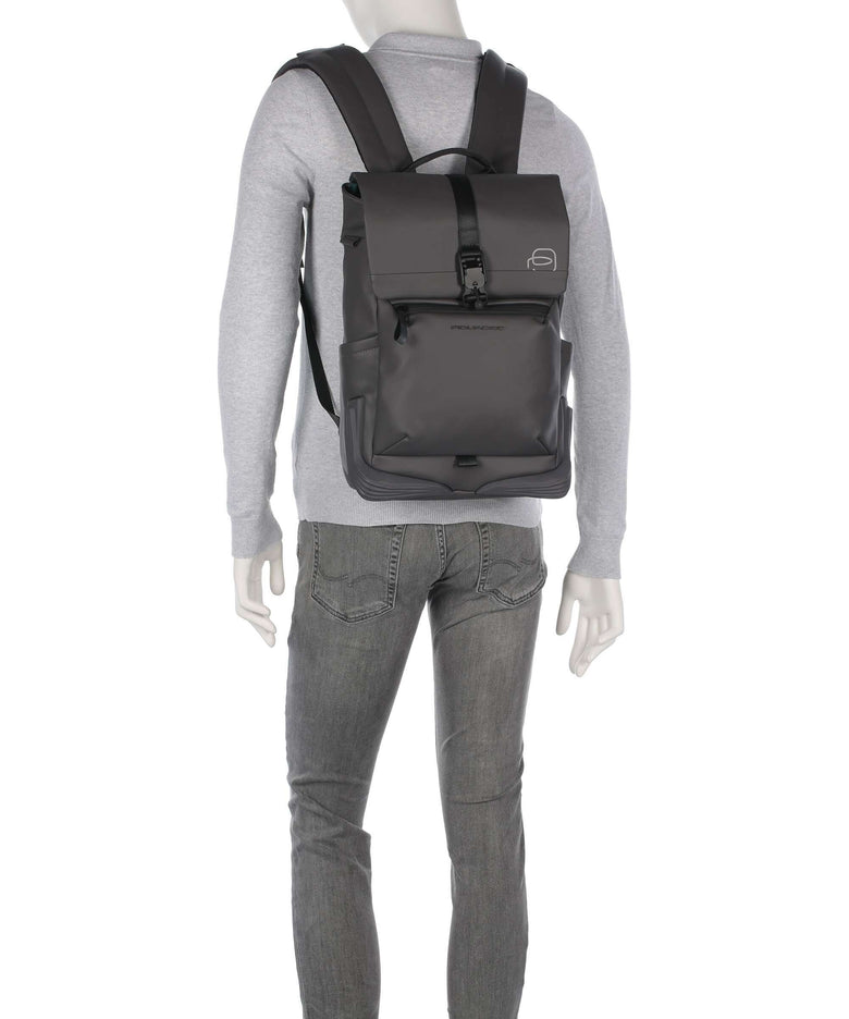 Piquadro Corner Special Backpack grigio