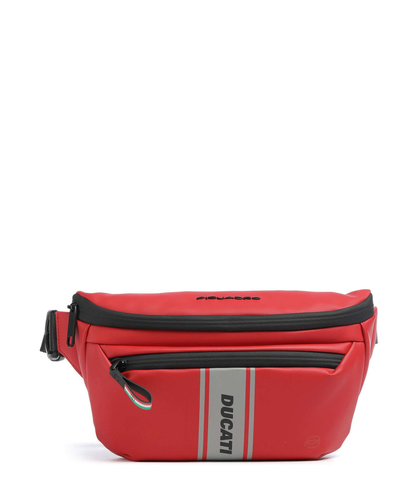 Piquadro Ducati C2OWD Fanny pack rosso