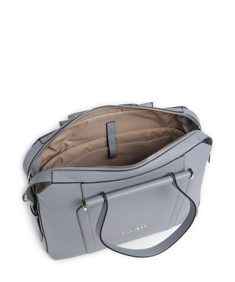 Piquadro Circle Briefcase light blue