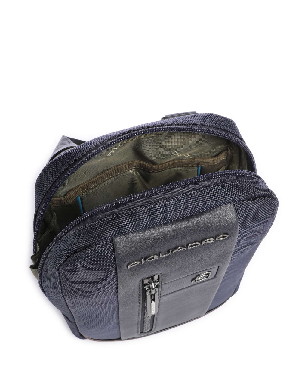 Piquadro Brief 2 Crossbody bag blue/cognac
