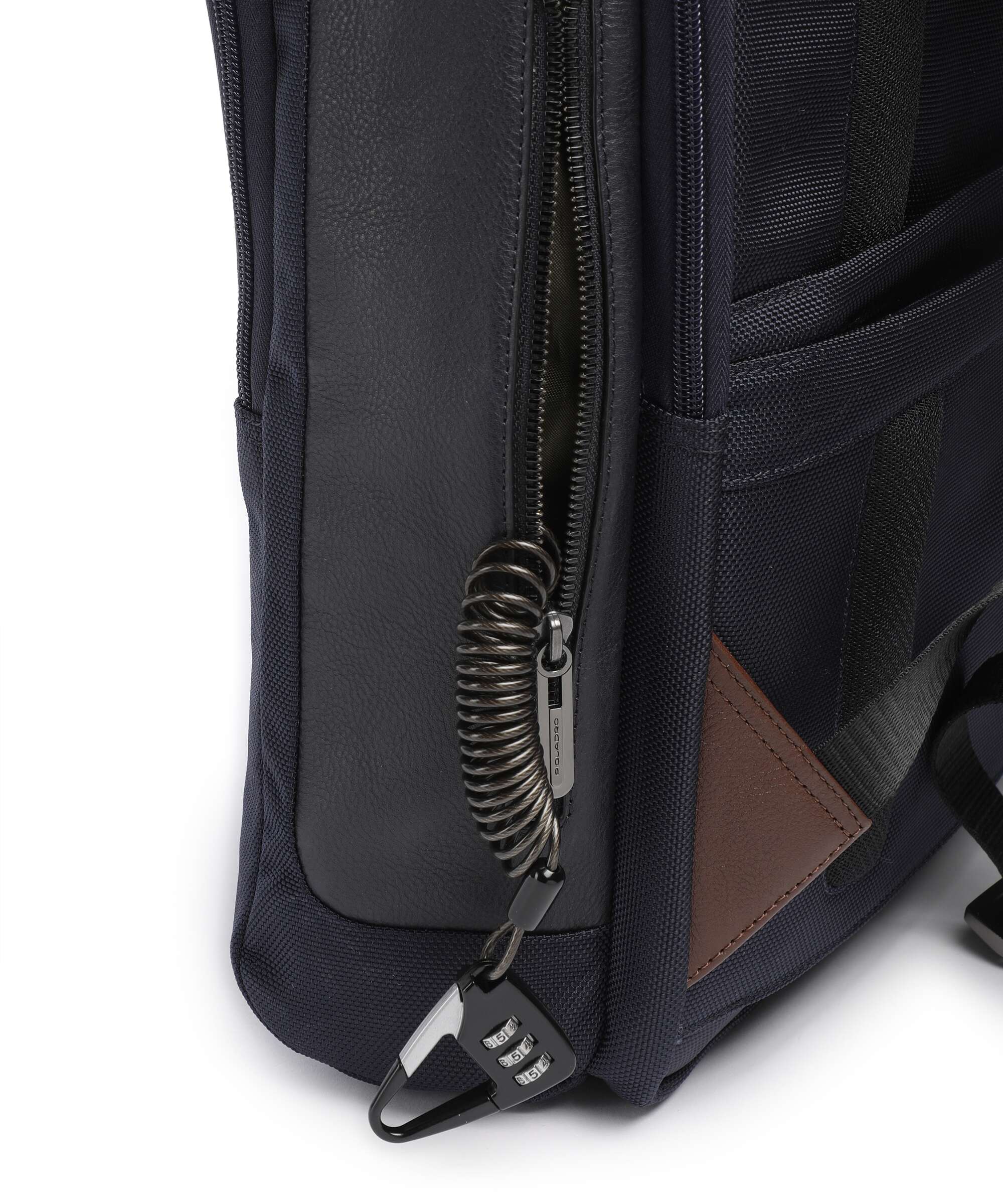 Piquadro Brief 2 Backpack blue/cognac