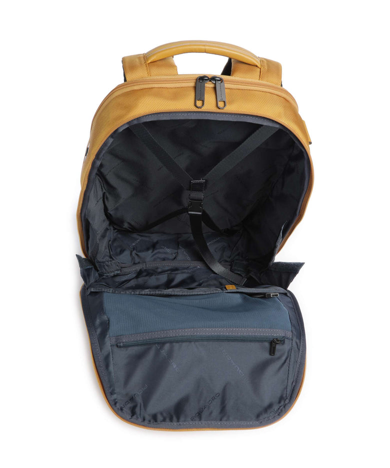 Piquadro Lyss Easyjet Travel backpack yellow