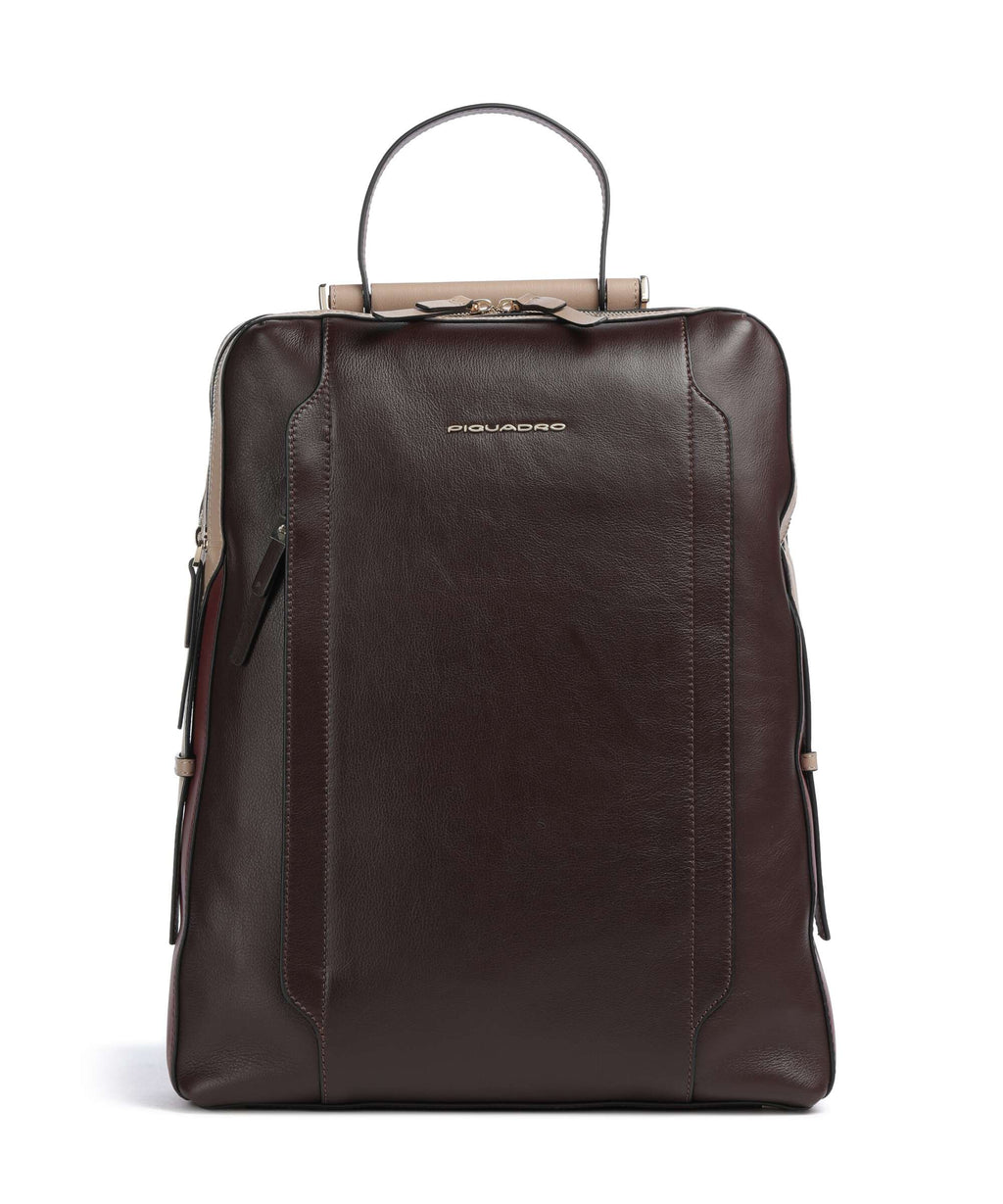 Piquadro Circle Backpack bordeaux/pink
