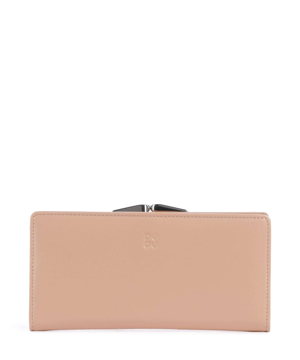 DuDu Bags Chiloè Wallet rosa cipria