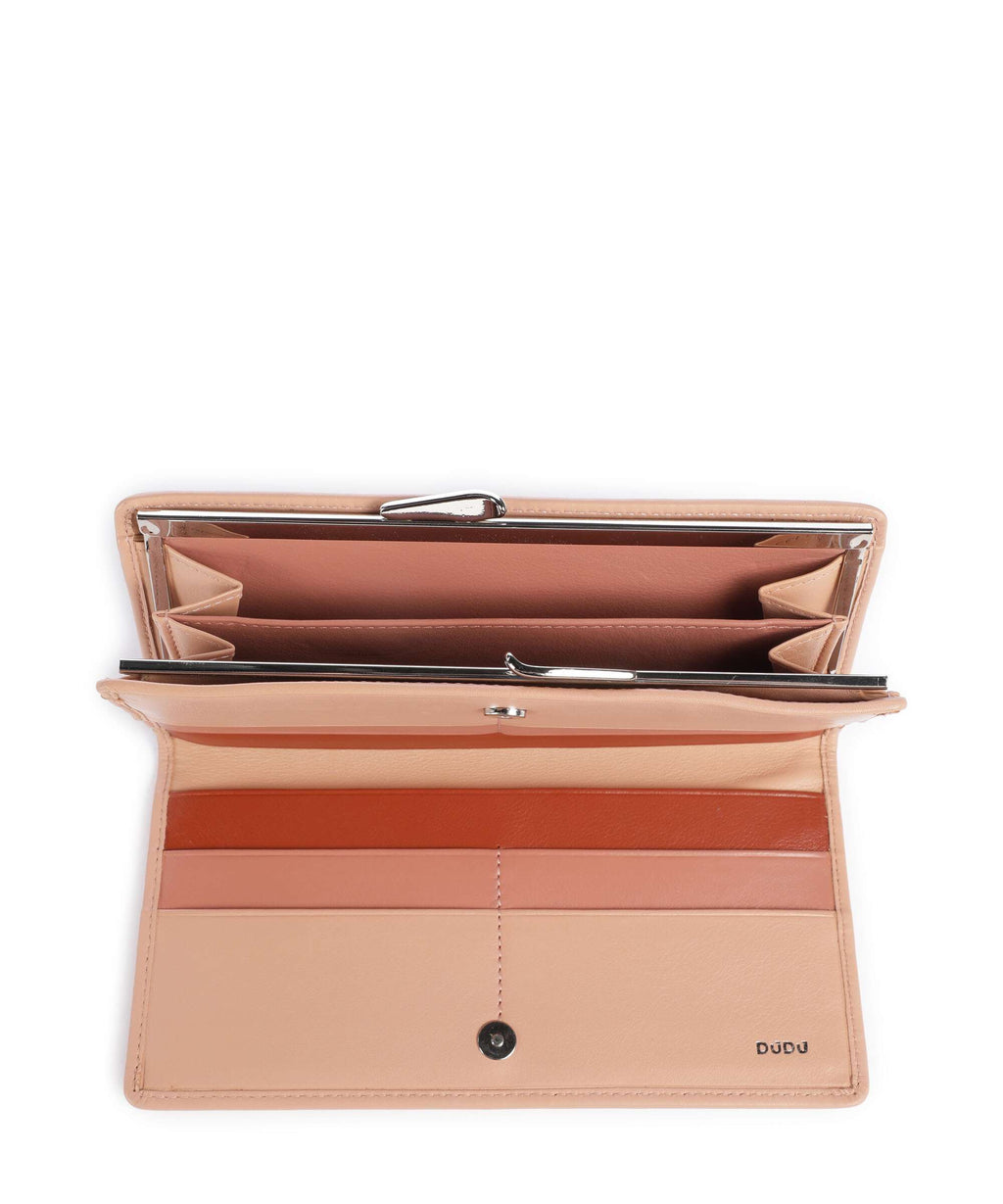 DuDu Bags Chiloè Wallet rosa cipria