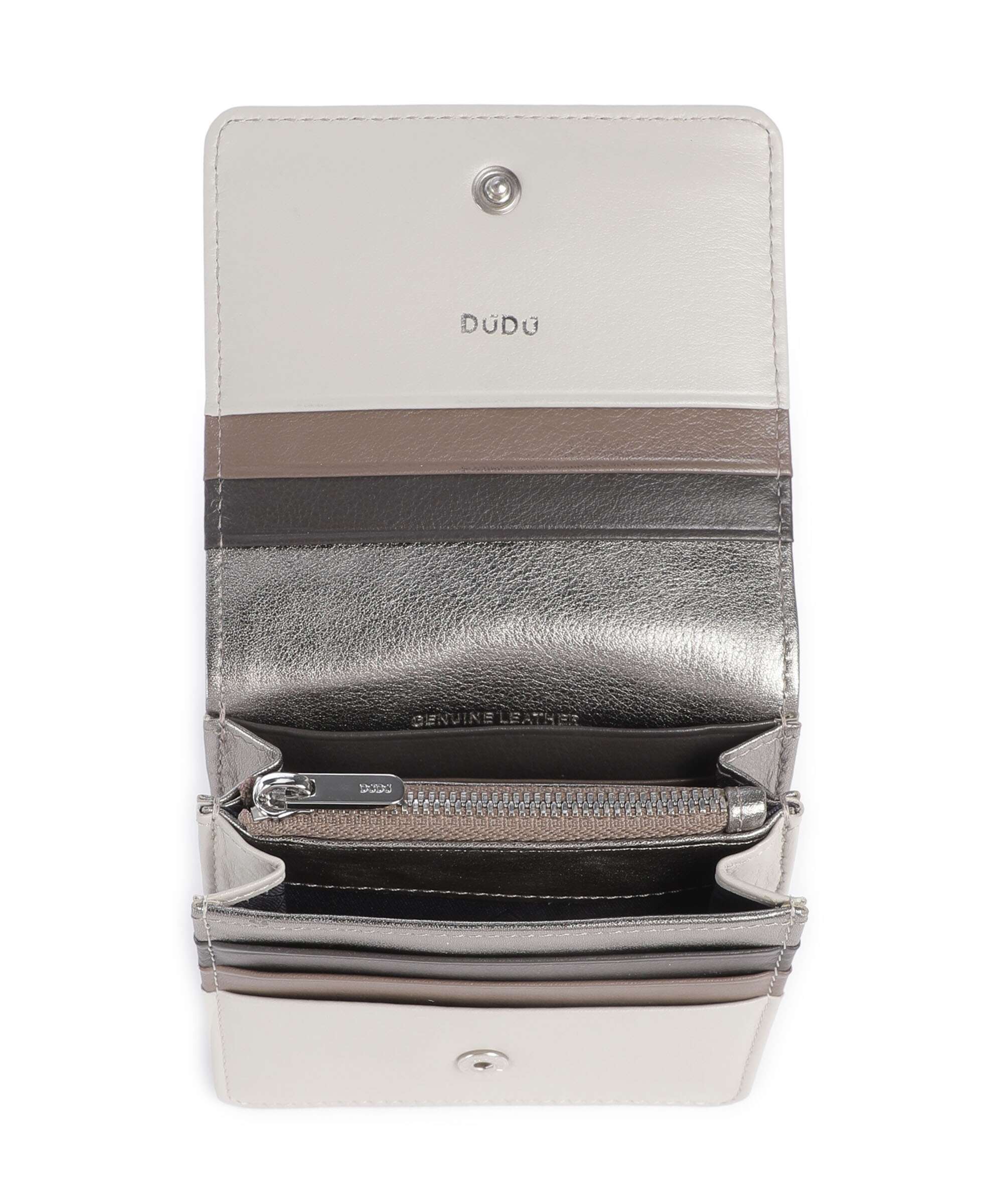 DuDu Bags Flores Wallet dark silver