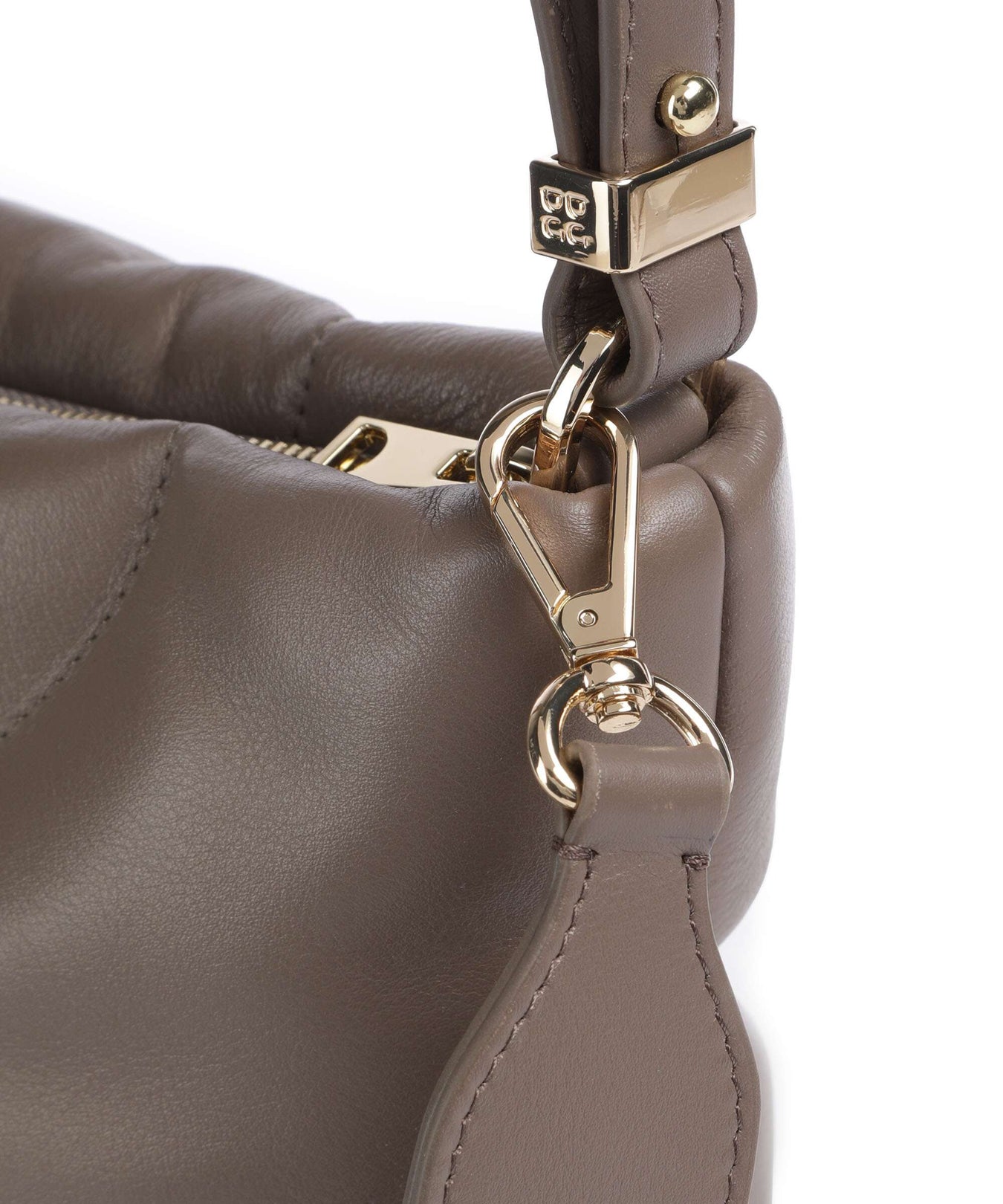 DuDu Bags Barbara M. Bucket bag taupe