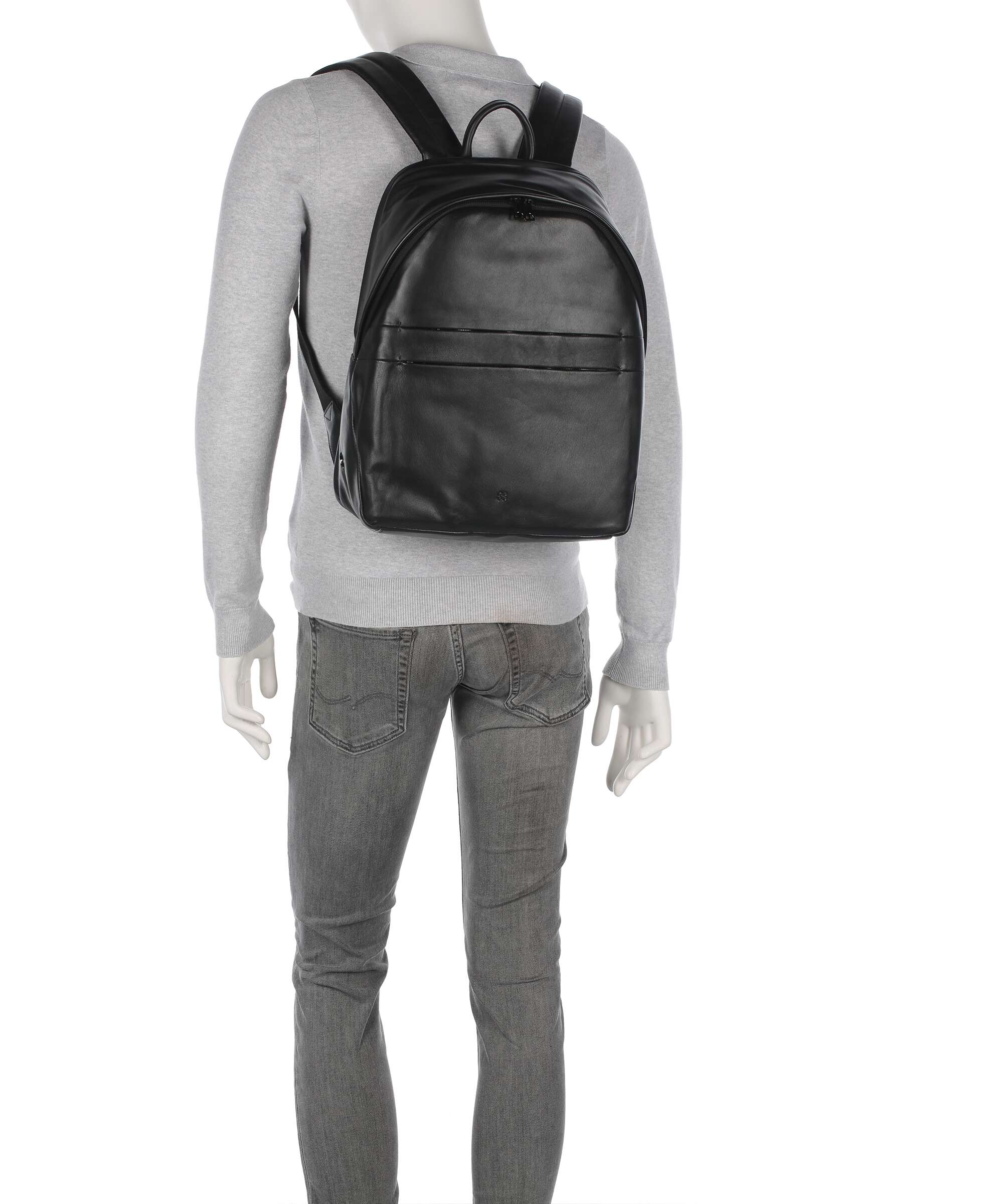 DuDu Bags New York Laptop backpack black