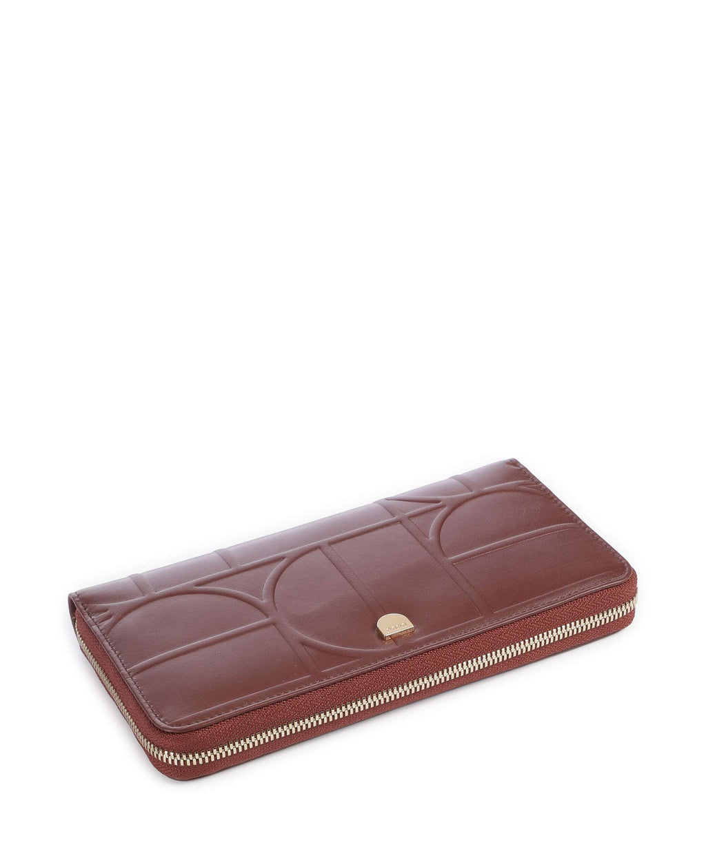 DuDu Bags Up RFID Wallet chocolate/lilac