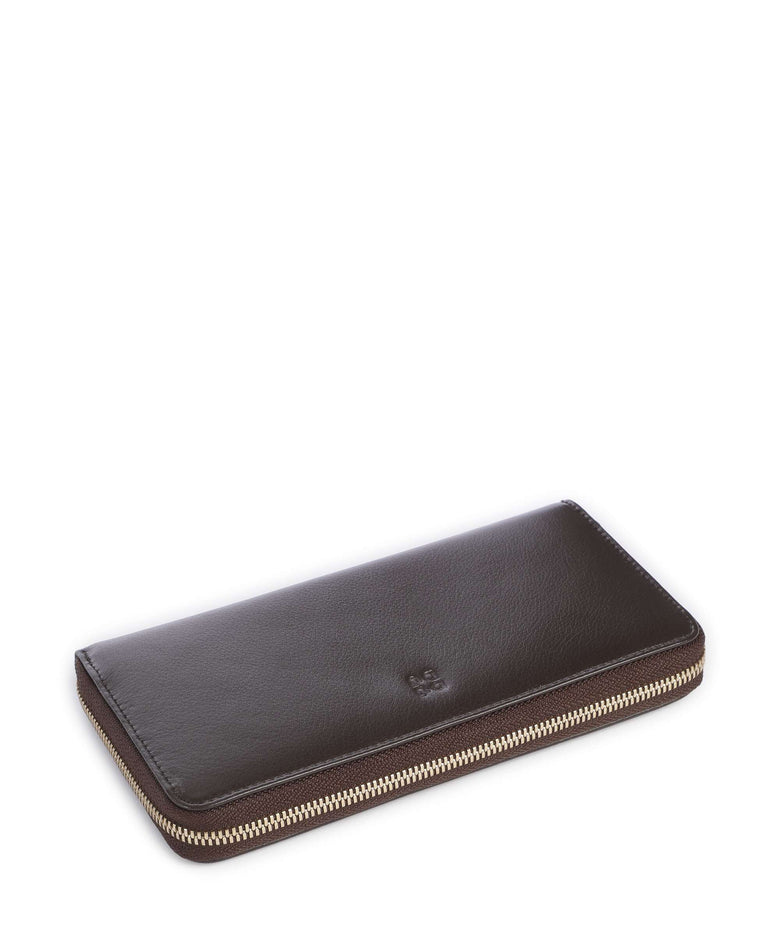 DuDu Bags Mauritius Wallet coffee brown