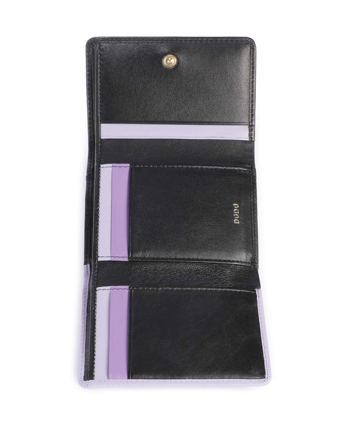 DuDu Bags Corsica RFID Wallet black lavender