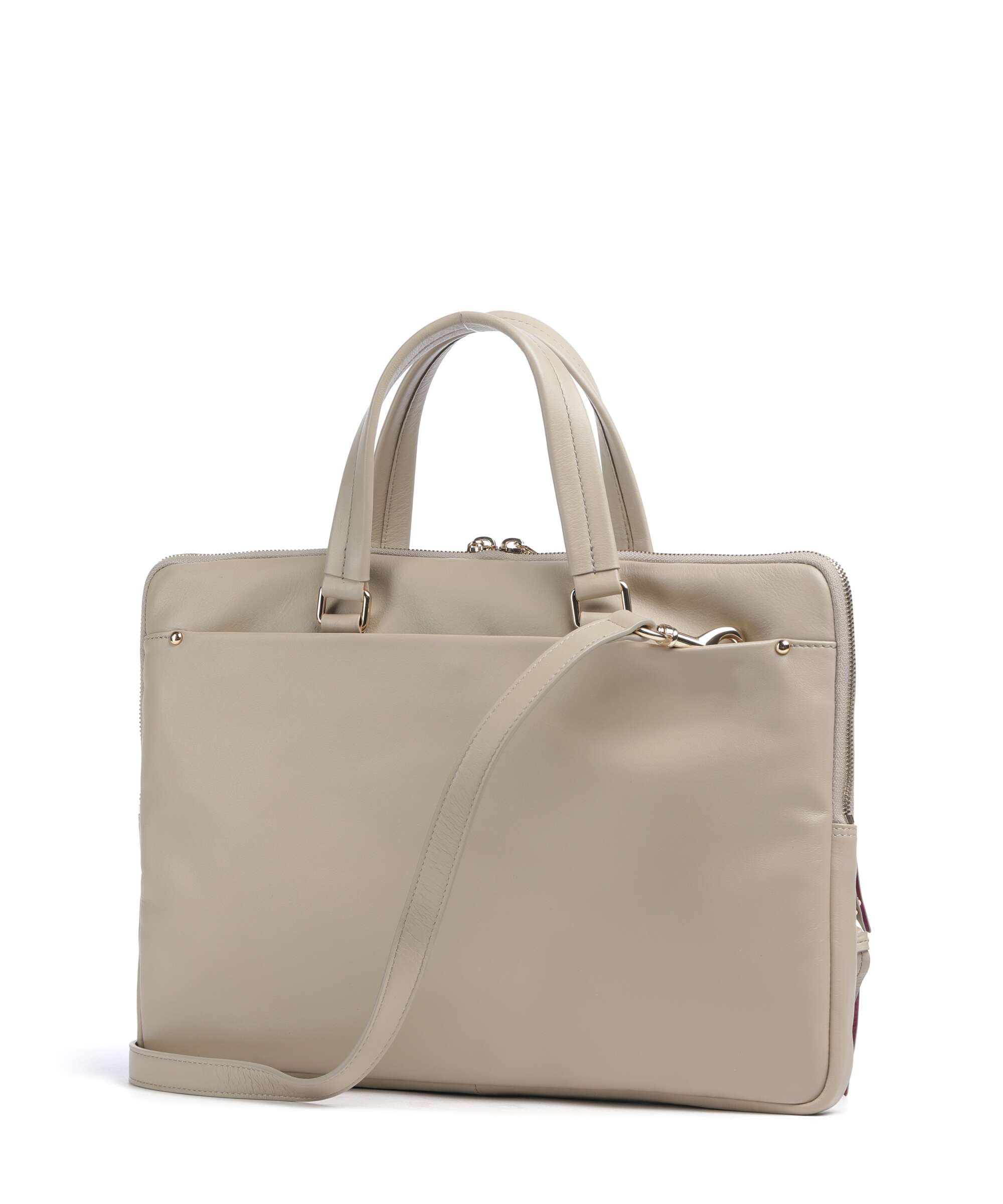DuDu Bags Pocket Dots Laptop bag sand grey