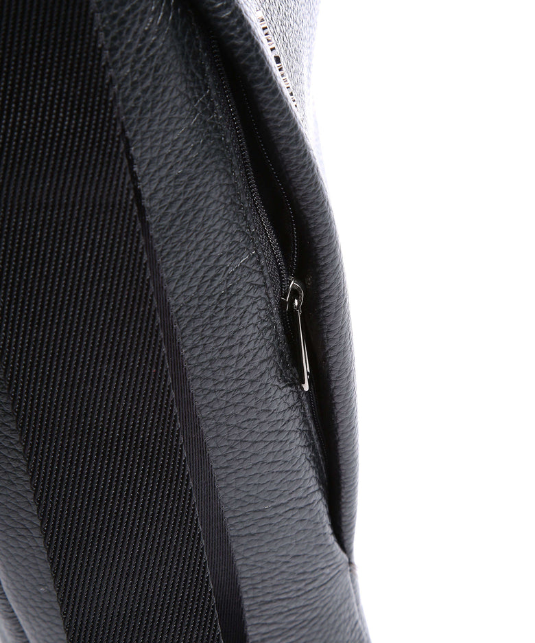 Mandarina Duck Mellow Leather Backpack bag nero