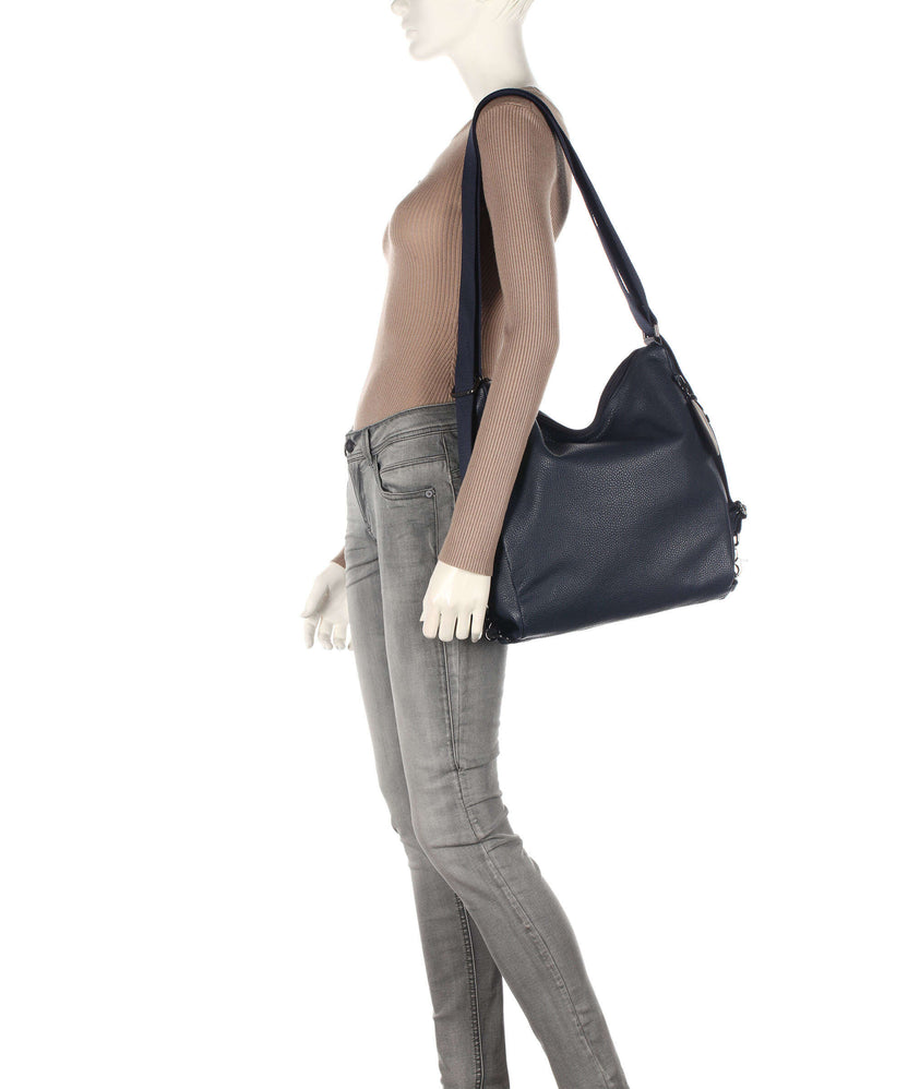 Mandarina Duck Mellow Leather Backpack bag dress blue