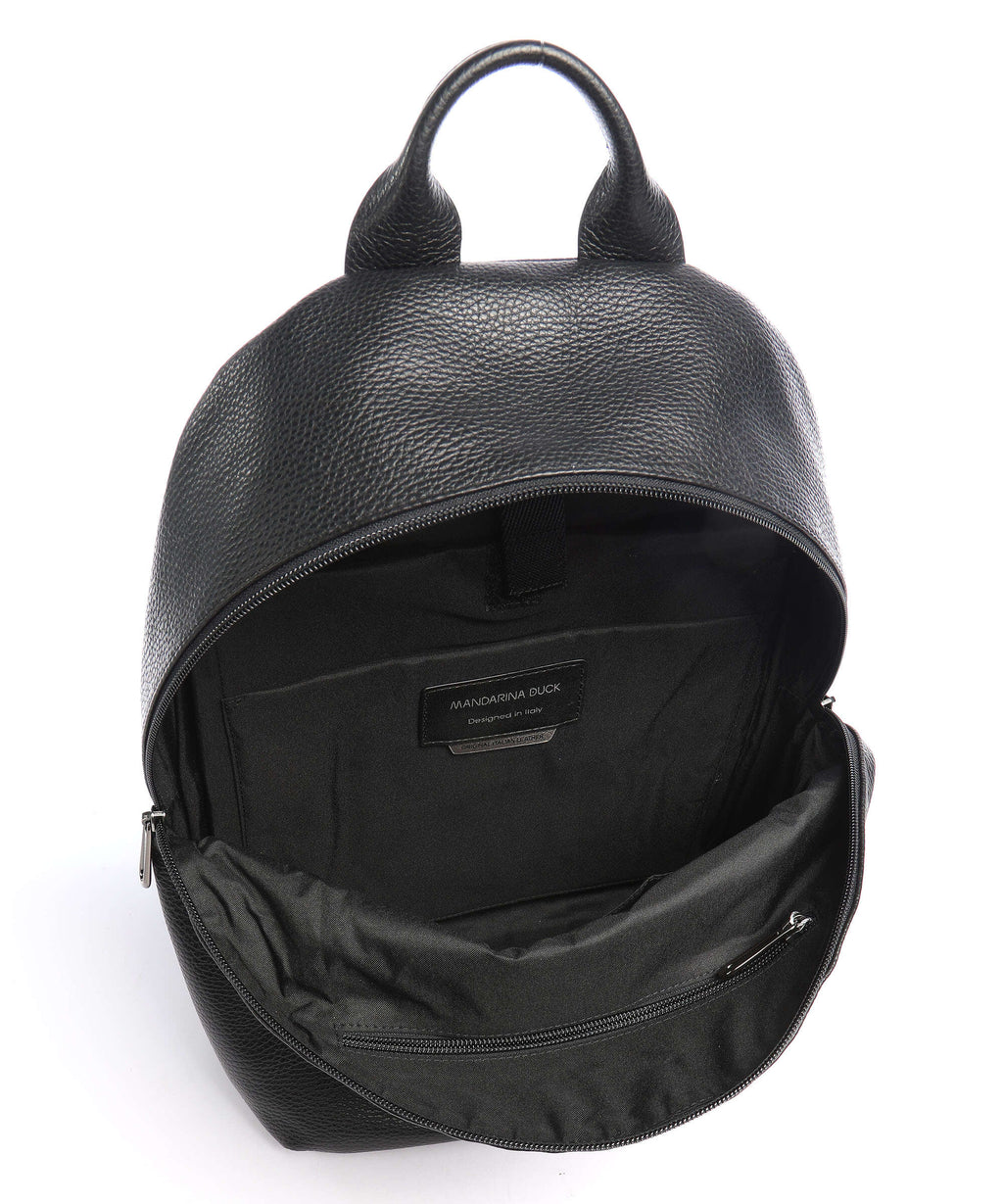 Mandarina Duck Mellow Leather Backpack nero