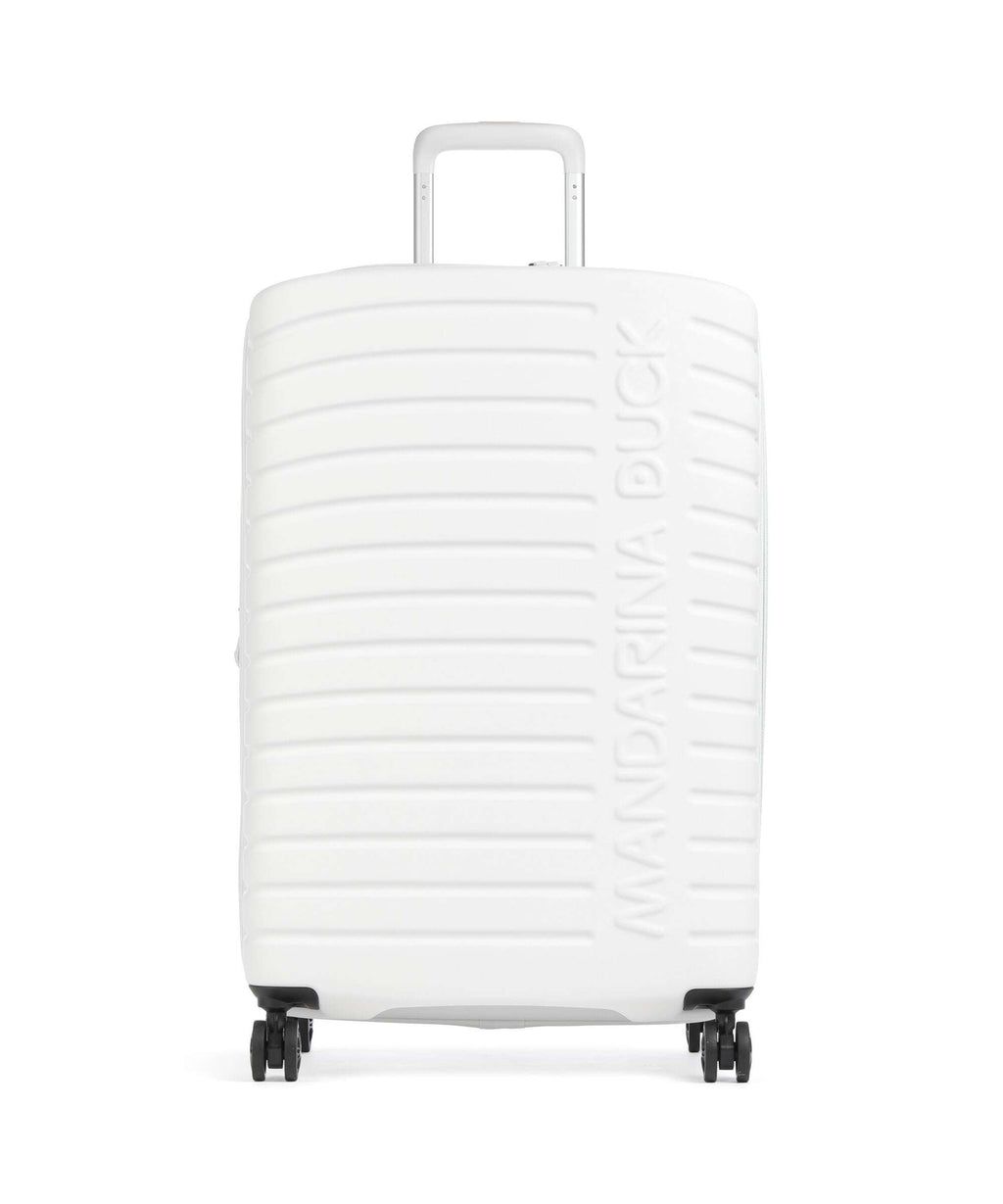 Mandarina Duck Flyduck Spinner (4 wheels) blanc