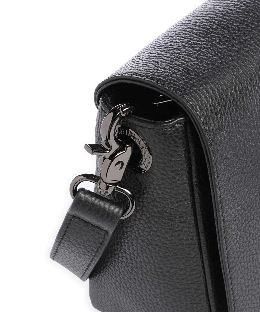 Mandarina Duck Mellow Leather Shoulder bag nero