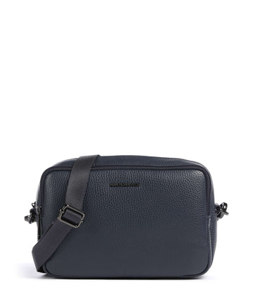 Mandarina Duck Mellow Leather Torba przez ramię dress blue